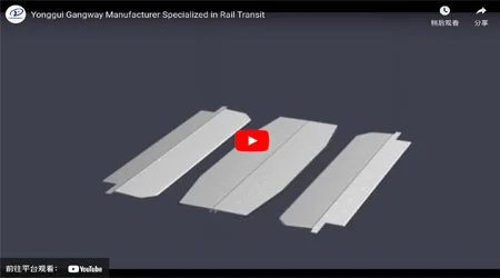 Yonggui-Gangway-Hersteller spezial isiert auf Schienen transit